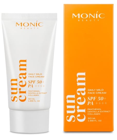 Monic Beauty Krem przeciwsłoneczny do twarzy 50ml SPF-50 Sun Care Inna marka