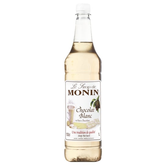 Monin Syrop do kawy Biała Czekolada 1 litr PET Monin