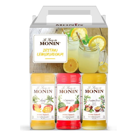 Monin, zestaw syropów do lemoniady, 3 x 250 ml Monin