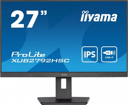 Monitor 27 cali XUB2792HSC-B5 IPS,FHD,USB-C,HDMI,DP,USB3.0,HAS(150mm) Inna marka