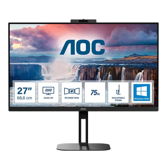 Monitor AOC 27" Q27V5CW/BK HDMI DP USB-C głośniki 5Wx2 AOC