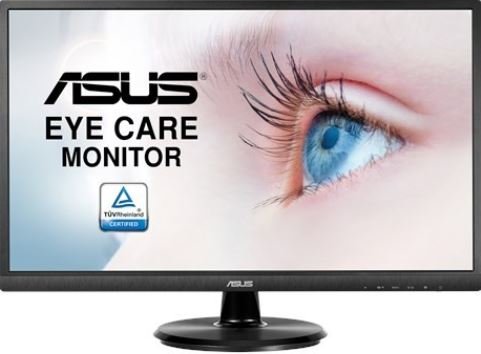 Monitor ASUS VA249HE, 23.8", VA, 5 ms, 16:9, 1920x1080 Asus