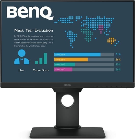 Monitor BENQ BL2381T, 23", IPS, 5 ms, 16:10, 1920x1200 BenQ