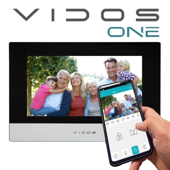 Monitor Do Wideodomofonu Vidos One Ip M2010 Wi-Fi, Dotyk, Głośnomówiący Inna marka