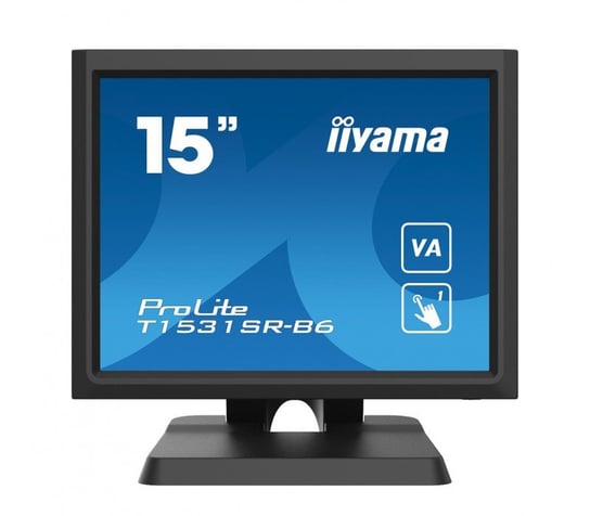 Monitor dotykowy IIYAMA T1531Sr-B6 15" VA 1024x768 60 Hz 7-10ms iiyama