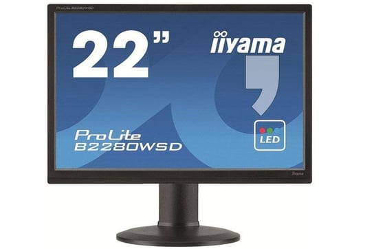Monitor IIYAMA 22" PLB2280WSD-B1 LED, czarny iiyama