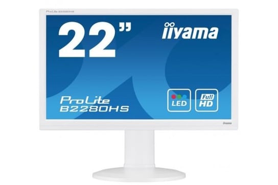 Monitor IIYAMA B2280HS-W1 22'', biały, DVI, HDMI, głośniki iiyama