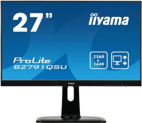 Monitor IIYAMA B2791QSU-B1, 27", TN, 1 ms, 16:9, 2560x1440 iiyama