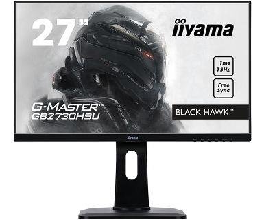 Monitor IIYAMA Black Hawk GB2730HSU-B1, 27", TN, 1 ms, 16:9, 1920x1080 iiyama