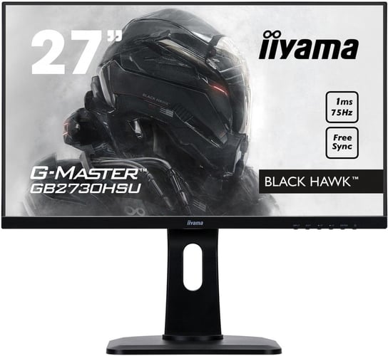Monitor IIYAMA G-Master GB2730HSU-B1, 27", TN, 1 ms, 16:9, 1920x1080 iiyama