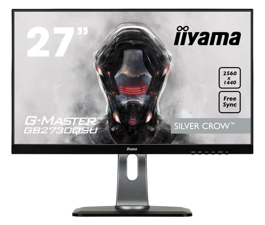 Monitor IIYAMA G-Master GB2730QSU-B1, 27", TN, 1 ms, 16:9, 2560x1440 iiyama