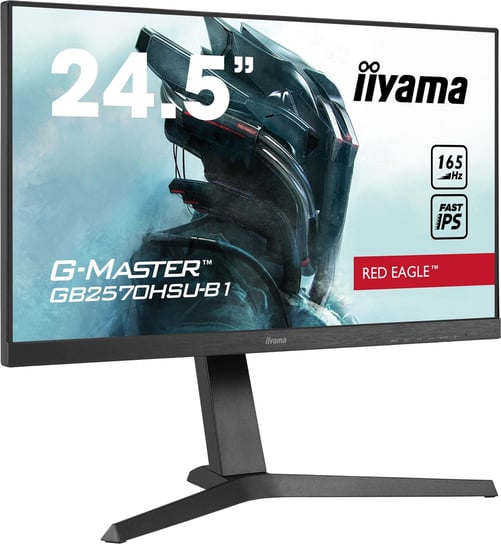 Monitor iiyama G-Master Red Eagle GB2570HSU 25" IPS 0,5ms 165Hz FreeSync Premium HDMI DP iiyama