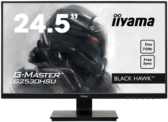 Monitor IIYAMA G2530HSU-B1, 24.5", TN, 1 ms, 16:9, 1920x1080 iiyama