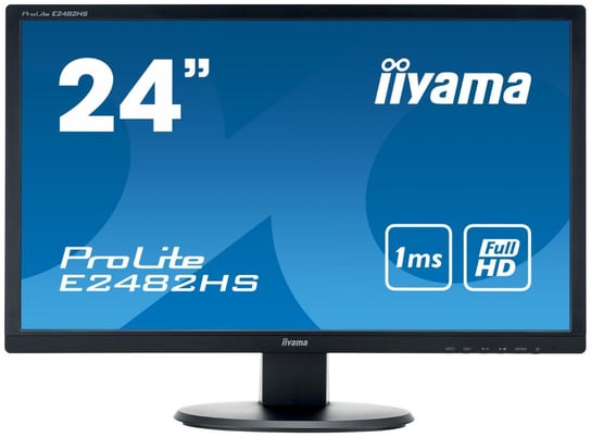 Monitor IIYAMA ProLite E2482HS-B1, 24”, TN, 1 ms, 16:9, 1920x1080 iiyama