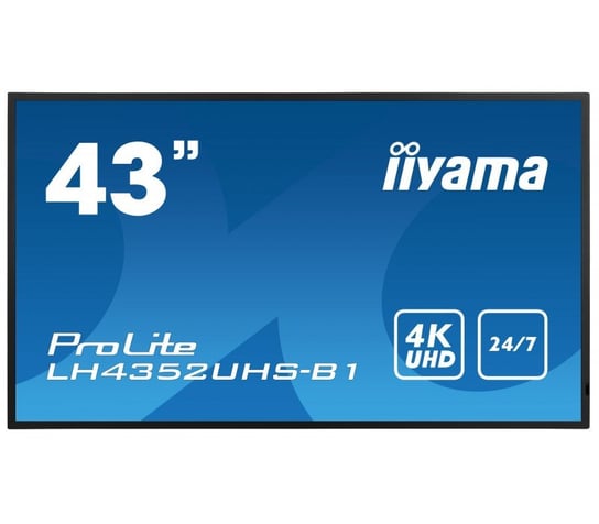 Monitor IIYAMA ProLite Lh4352Uhs-B1 43" IPS 4K 60 Hz 8ms iiyama