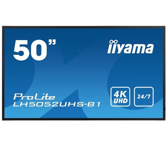 Monitor IIYAMA ProLite Lh5052Uhs-B1 50" VA 4K 60 Hz 8ms iiyama
