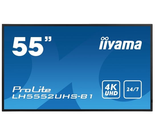 Monitor IIYAMA ProLite Lh5552Uhs-B1 55" VA 4K 60 Hz 8ms iiyama