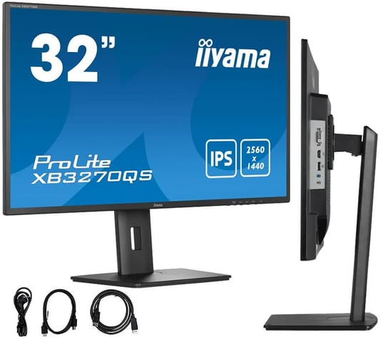 Monitor IIYAMA ProLite Xb3270Qs-B5 32" IPS 1920x1080 (HD 1080p) 60Hz 4ms iiyama