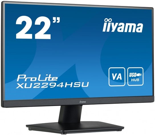 Monitor IIYAMA ProLite Xu2294Hsu-B2 22" VA 1920x1080 (HD 1080p) 75 Hz 1ms iiyama