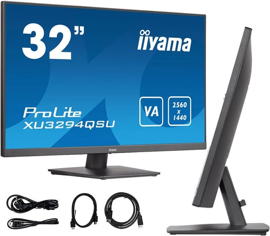 Monitor IIYAMA ProLite XU3294QSU-B1 32" VA 2560x1440 75Hz 4ms iiyama