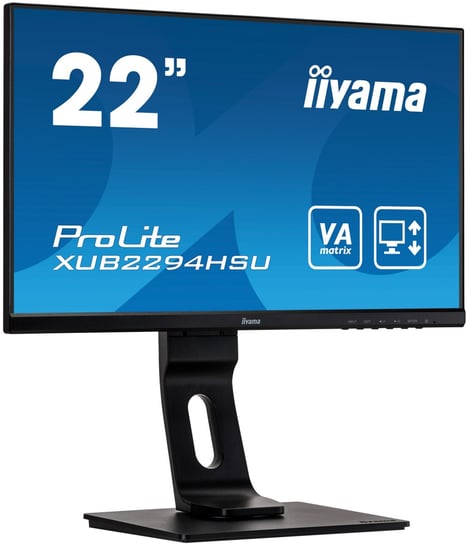 Monitor iiyama ProLite XUB2294HSU-B1 22” Full HD, VA, 75Hz, BlueLightReducer iiyama