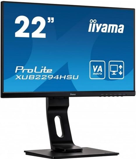 Monitor IIYAMA ProLite XUB2294HSU-B1, 22”, VA, 4 ms, 16:9, 1920x1080 iiyama