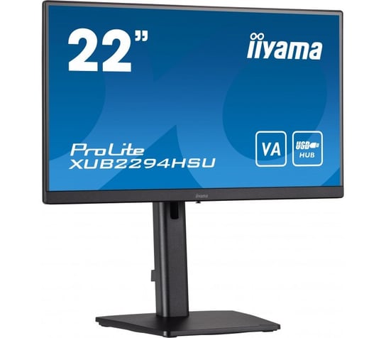 Monitor IIYAMA ProLite Xub2294Hsu-B2 22" VA 1920x1080 (HD 1080p) 75 Hz 1ms iiyama
