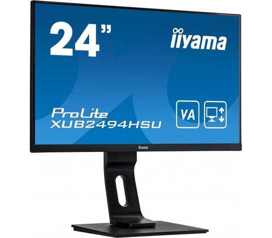 Monitor IIYAMA ProLite Xub2494Hsu-B1 24" VA 1920x1080 (HD 1080p) 75 Hz 3ms iiyama