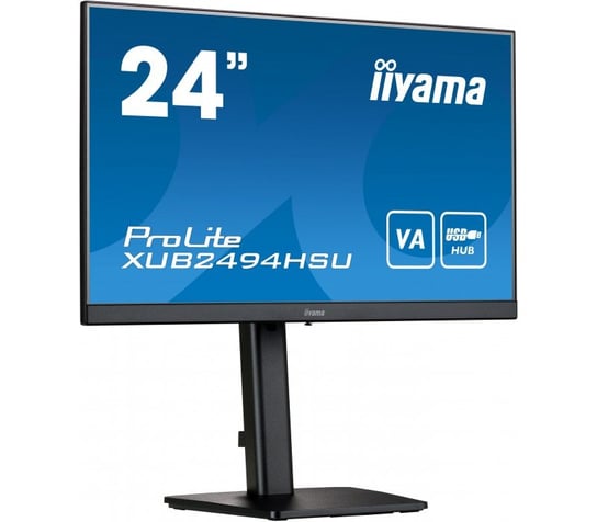 Monitor IIYAMA ProLite XUB2494HSU-B2 24" VA 1920x1080 (HD 1080p) 75 Hz 4ms iiyama