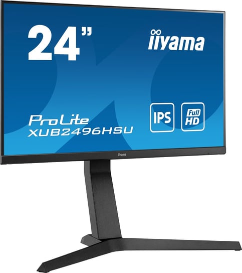 Monitor IIYAMA ProLite XUB2496HSU-B1 24" IPS 1920x1080 (HD 1080p) 60 Hz do 3ms iiyama
