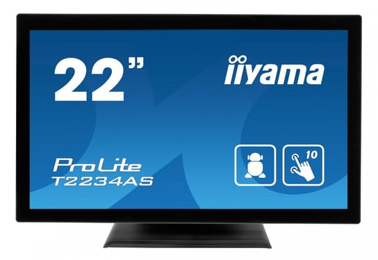 Monitor IIYAMA T2234AS-B1 22" IPS 1920x1080 (HD 1080p) 60 Hz 7-10ms IIYAMA