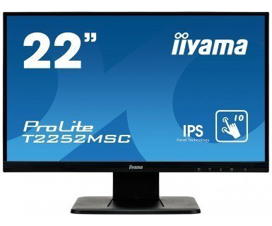 Monitor IIYAMA T2252MSC-B1 22" IPS 1920x1080 (HD 1080p) 76 Hz 7-10ms iiyama