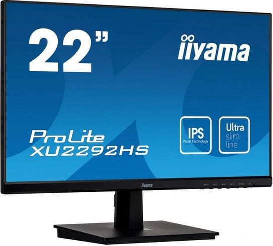 Monitor IIYAMA XU2292HS, 22”, IPS, 4 ms, 16:9, 1920x1080 iiyama