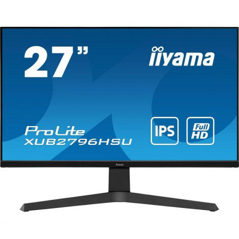 Monitor IIYAMA XUB2796HSU-B 27" IPS 1920x1080 (HD 1080p) 75 Hz do 3ms iiyama