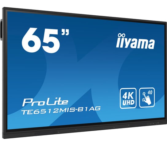 Monitor interaktywny IIYAMA ProLite Te6512Mis-B1AG 65" IPS 1920x1080 (HD 1080p) 60Hz 8ms iiyama