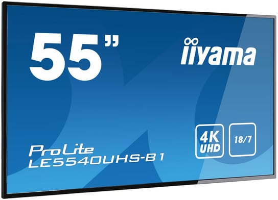 Monitor wielkoformatowy iiyama ProLite LE5540UHS-B1 55" 4K iisignage iiyama