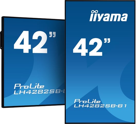 Monitor wielkoformatowy iiyama ProLite LH4282SB-B1 42'' LED 24/7 IPS UltraSlimLine OPC LAN iiyama