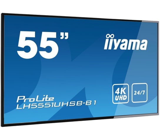 Monitor wielkoformatowy IIYAMA ProLite Lh5551Uhsb-B1 55" IPS 4K 60 Hz 8ms iiyama