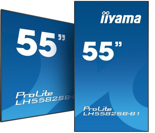 Monitor wielkoformatowy iiyama ProLite LH5582SB-B1 55'' LED 24/7 IPS UltraSlimLine OPC LAN iiyama