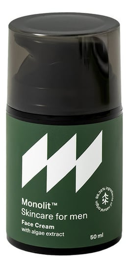 Monolit, Skincare For Men, Krem do twarzy z ekstraktem z alg, 50 ml Monolit
