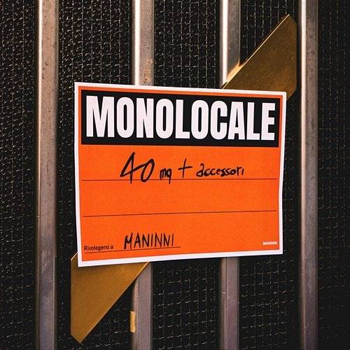 MONOLOCALE Maninni
