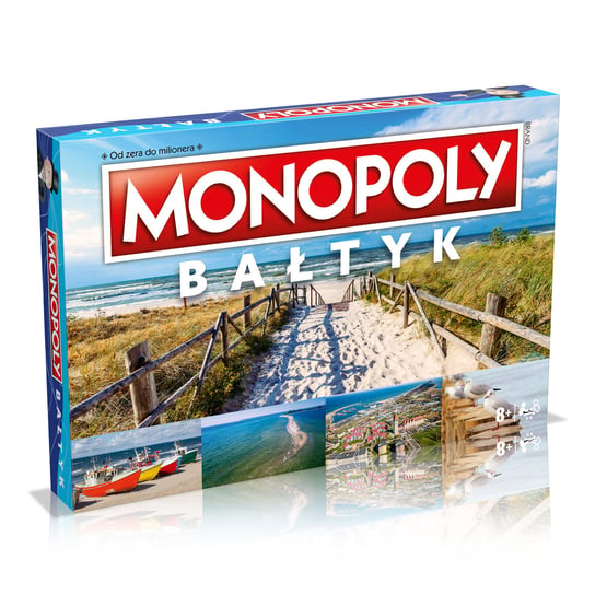 Monopoly Bałtyk, gra planszowa Winning Moves