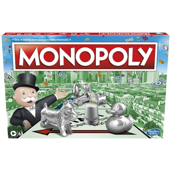 Monopoly Classic gra planszowa nowe wydanie C1009 Monopoly