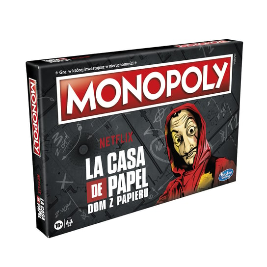 Monopoly Dom z Papieru, F2725, gra planszowa Monopoly
