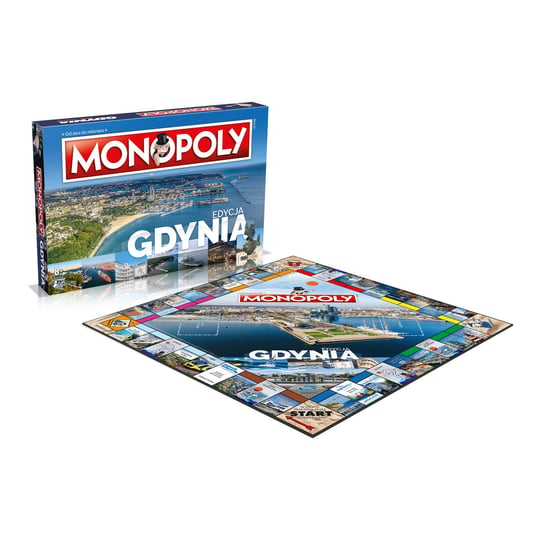 Monopoly Gdynia, gra strategiczna Winning Moves