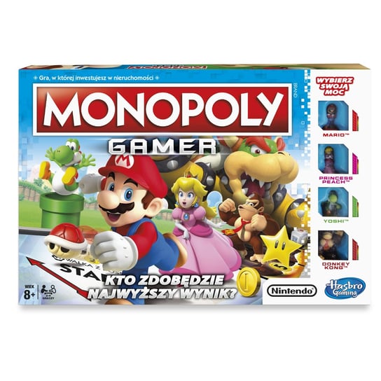 Monopoly, gra strategiczna Monopoly: Gamer Hasbro Gaming