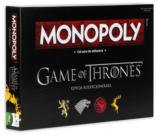 Monopoly, gra strategiczna Monopoly Gra o Tron Monopoly