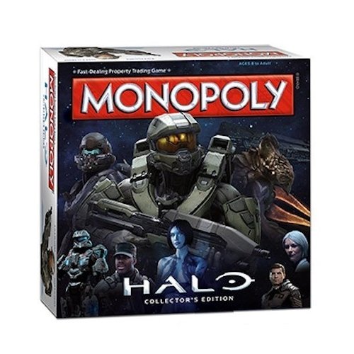 Monopoly, gra strategiczna Monopoly HALO (Collector's Edition) Monopoly