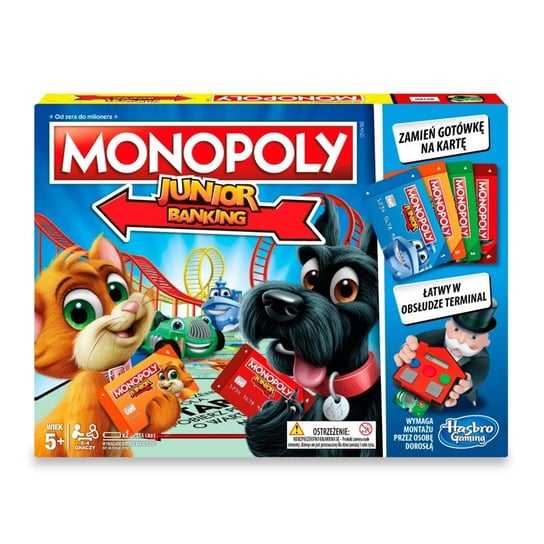 Monopoly, gra strategiczna Monopoly Junior: Electronic Banking Monopoly