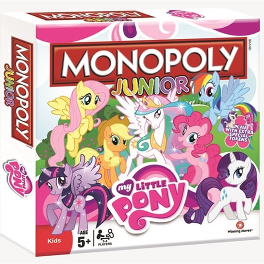 Monopoly, gra strategiczna Monopoly Junior My Little Pony Monopoly